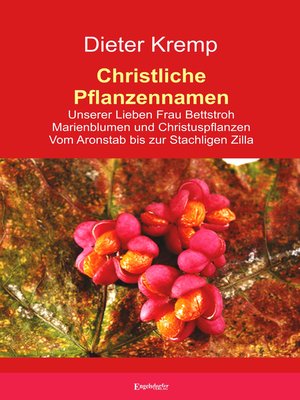 cover image of Christliche Pflanzennamen